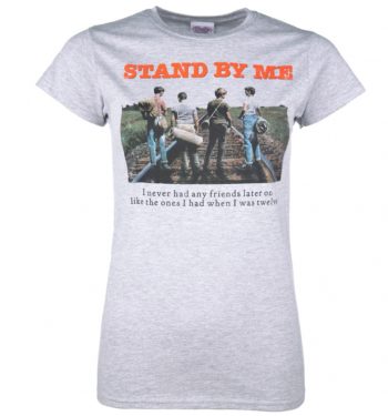 Women's Stand By Me Rail Tracks Sport Grey T-Shirt