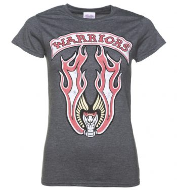 Women's The Warriors Snake Crest Dark Heather T-Shirt
