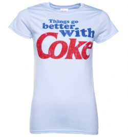 Women's White Things Go Better With Coke T-Shirt