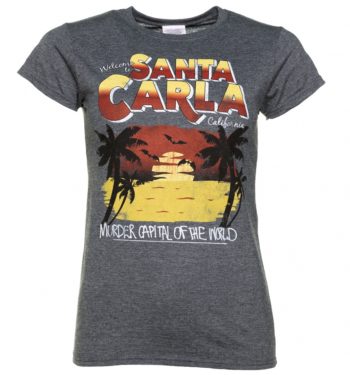 Women's Welcome to Santa Carla Dark Heather T-Shirt