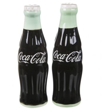 Retro Ceramic Coca-Cola Salt And Pepper Shakers