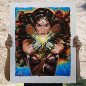 Wonder Woman DC Comics Art Print