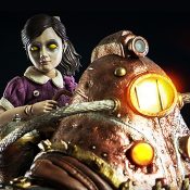 Subject Delta and Little Sister BIOSHOCK Sixth Scale Figure