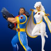 Bishop and Storm Two-Pack Set Marvel Statue
