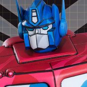 Optimus Prime Transformers Statue