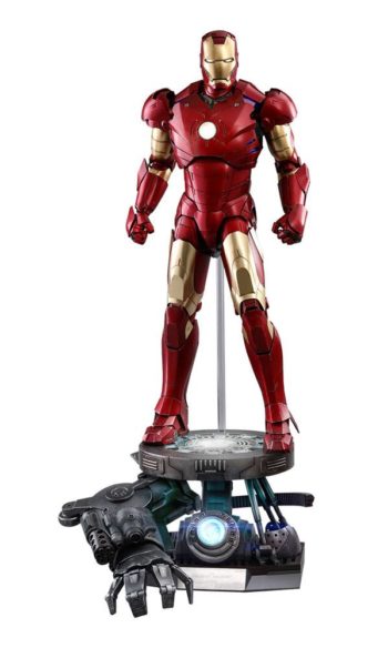 Iron Man Mark III Deluxe Version Marvel Quarter Scale Figure - Hot Toys - UK