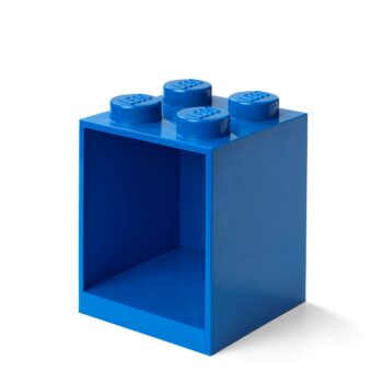 4-Stud Brick Shelf Blue