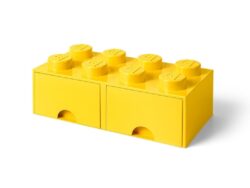 8-Stud Brick Drawer Yellow