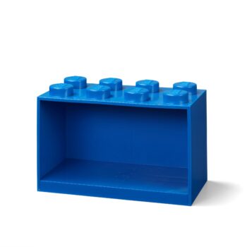 8-Stud Brick Shelf Blue