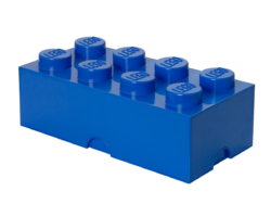 8-Stud Storage Brick Blue