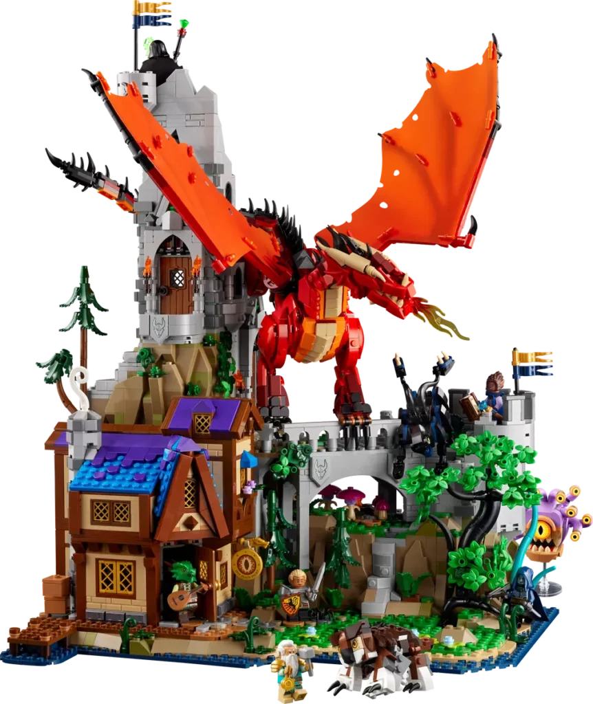 Official LEGO Dungeons & Dragons: Red Dragon's Tale