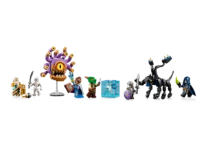 Lego D&D Minifigs and Mini Creature Builds